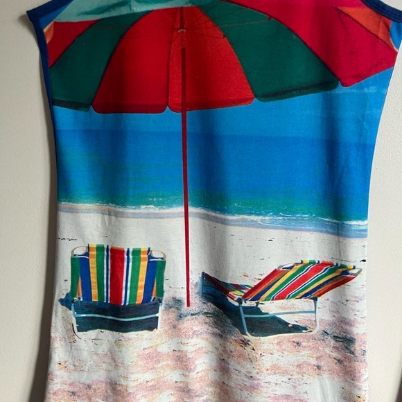 Old Navy Swimsuit Coverup Dress Beach Theme - Picture 2 of 5